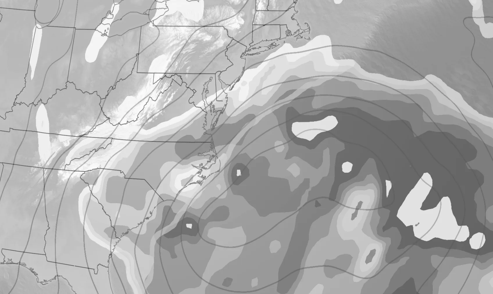 Сильний бомбічний циклон принесе сніг та ураганні вітри на південному сході цього вікенду.
