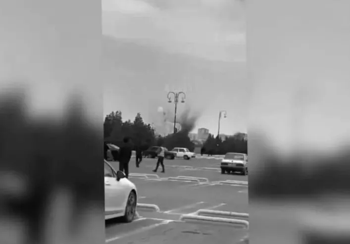 Алієв називає іранський удар безпілотником по Нахічеваню "терористичним актом"