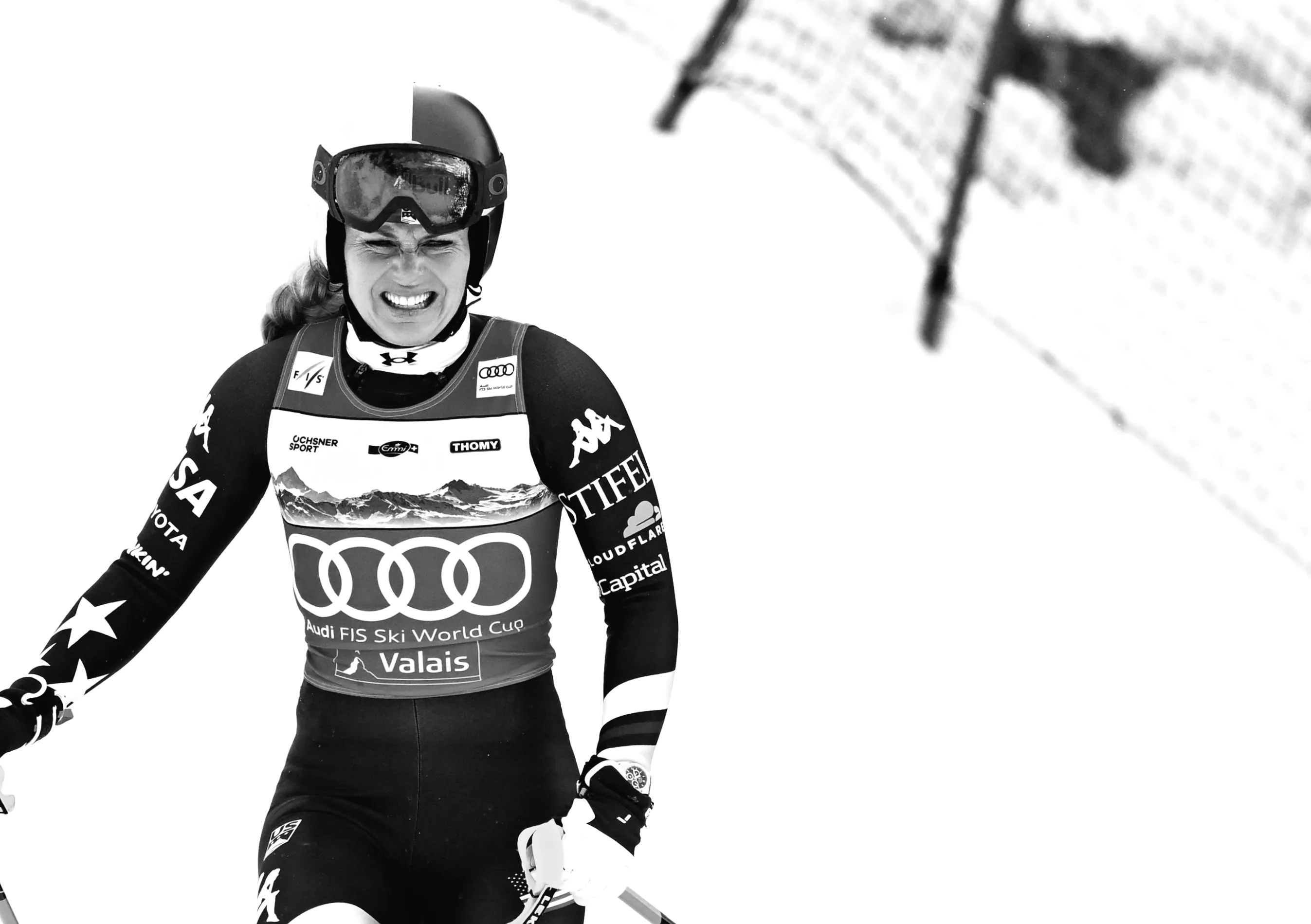 Ліндсі Вонн падає на останньому змаганні перед Зимовими Олімпійськими іграми