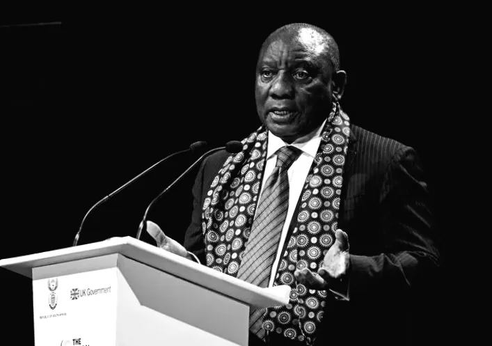 Рамафоса підтримує зусилля зупинити війну в Україні під час розмови з Путіним