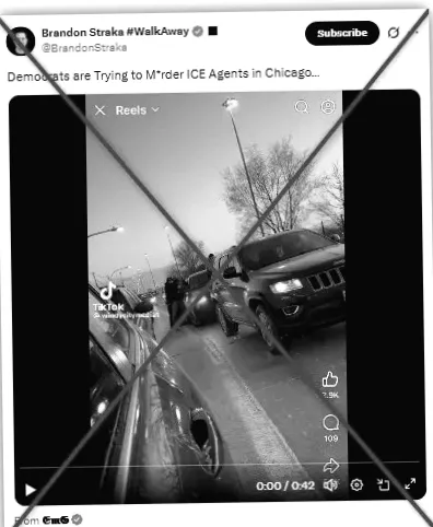 Відео поліцейського переслідування 2023 року викривається як напад на ICE