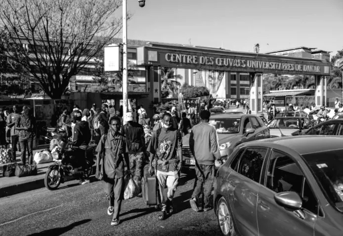 Здивування на сенегальському кампусі після смерті студента під час зіткнень з поліцією.