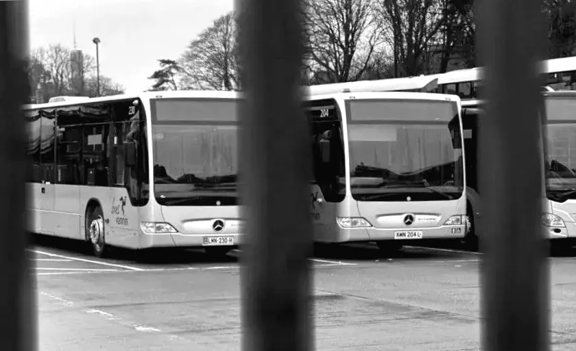 Зменшення автобусних рейсів через відновлення страйку водіїв