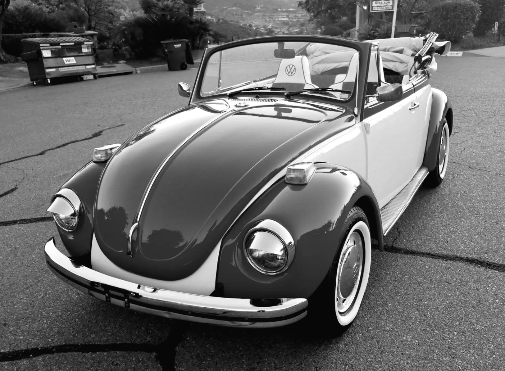 Пропонується 1972 рік Volkswagen Beetle Convertible в класичному стилі