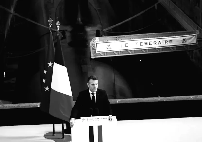 Стратегія Макрона для стримування: 8 європейських союзників та 1 французька ядерна кнопка