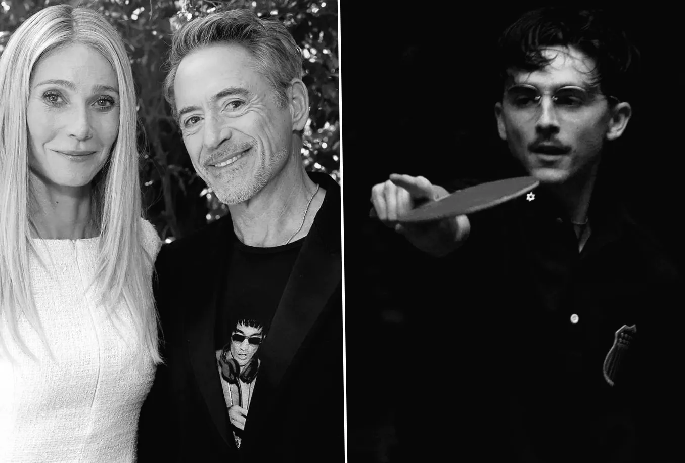 Гвинет Пэлтроу не знала, что плохая кожа Тимоти Шаламе в "Марти Суприм" - фейк, говорит РДЖ: "Это просто макияж, Гвинет"