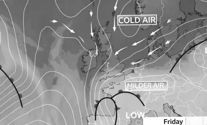 Нове попередження про кригу для Північної Ірландії