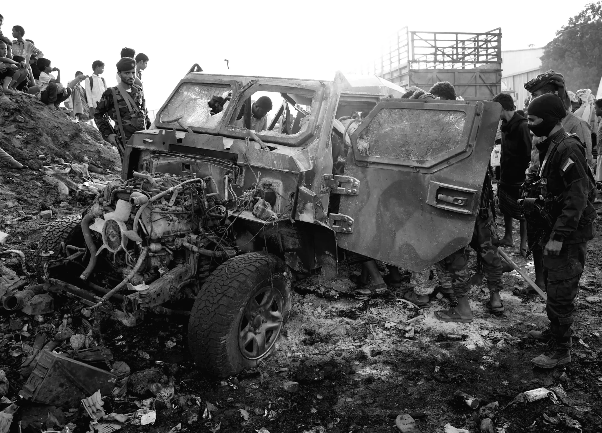 П'ятьохоплених під час нападу на військовий конвой у Ємені