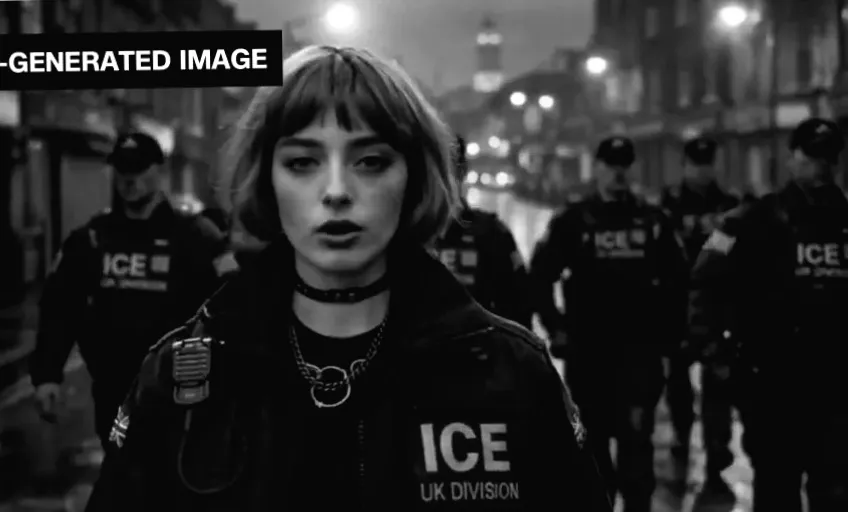 Ця мила школярка, створена штучним інтелектом, стає популярним мемом у кіберправих.