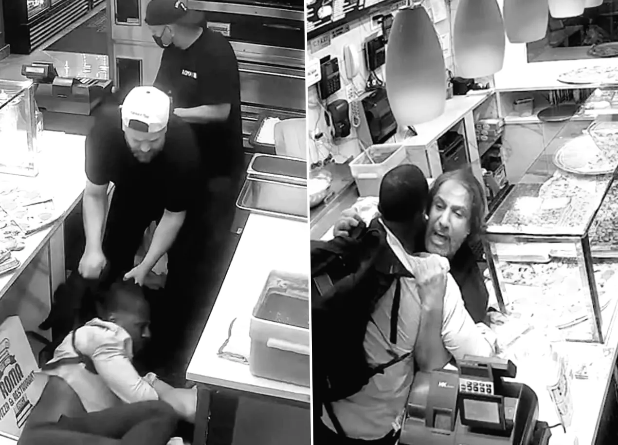 Чоловіка засуджено на 17 років в'язниці за жорстокий напад на працівника піцерії на відео