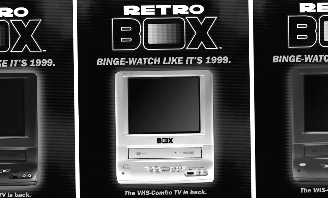 Нові телевізори з комбінованим VHS-програвачем: дивись як у 1999 році! - RetroBox