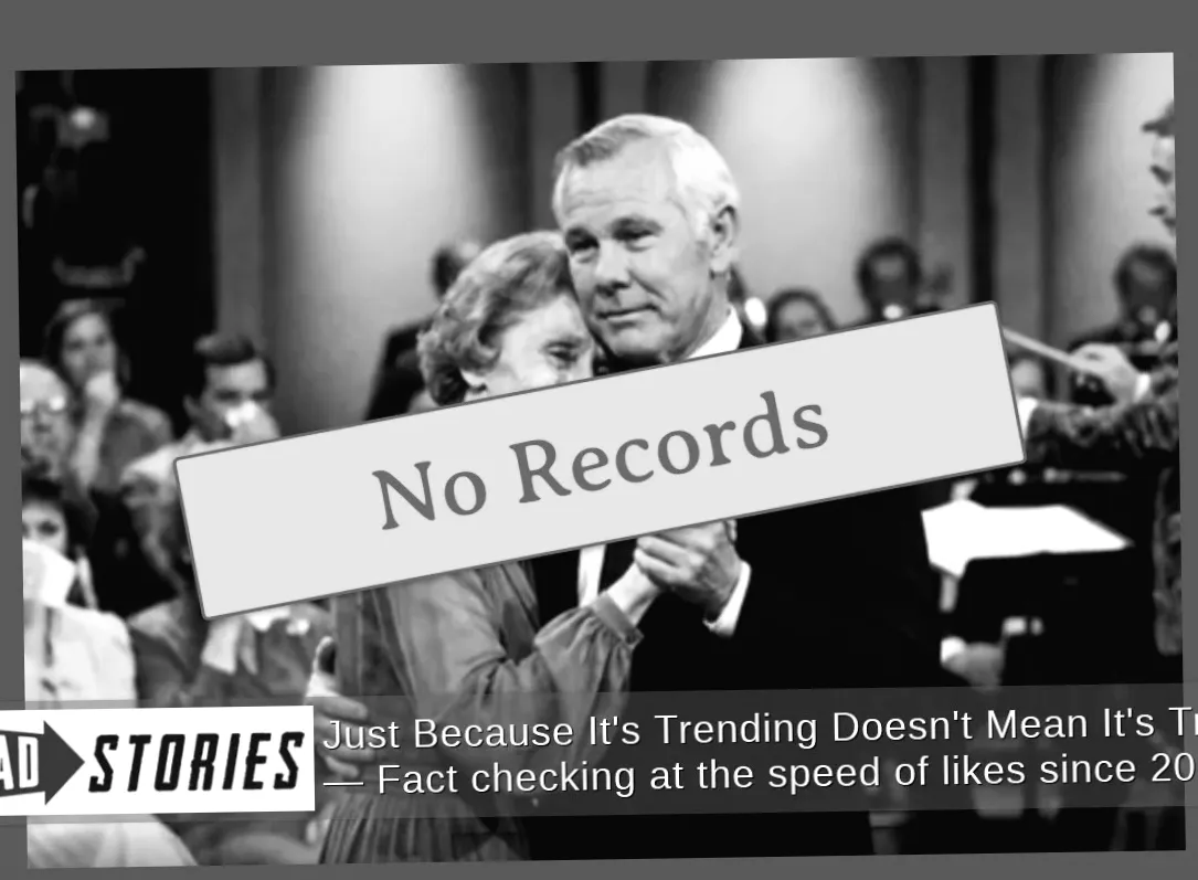 ПЕРЕВІРКА ФАКТІВ: НЕМАЄ ДОКАЗІВ, ЩО КАРСОН ТРОСКАВСЯ ПРО УМИРАЮЧУ ЖІНКУ БАРБАРУ МАРТІНЕС ПІД ЧАС ЗАПИСУ ШОУ "СЕГОДНІ ВЕЧОРОМ" 17 БЕРЕЗНЯ 1983 РОКУ