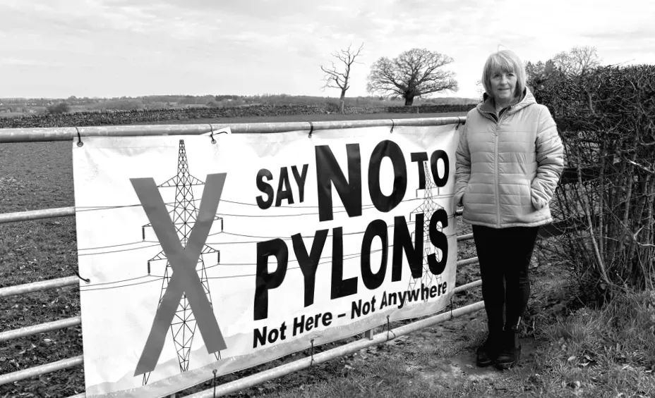 Повалення стовпів знищить Дербішир