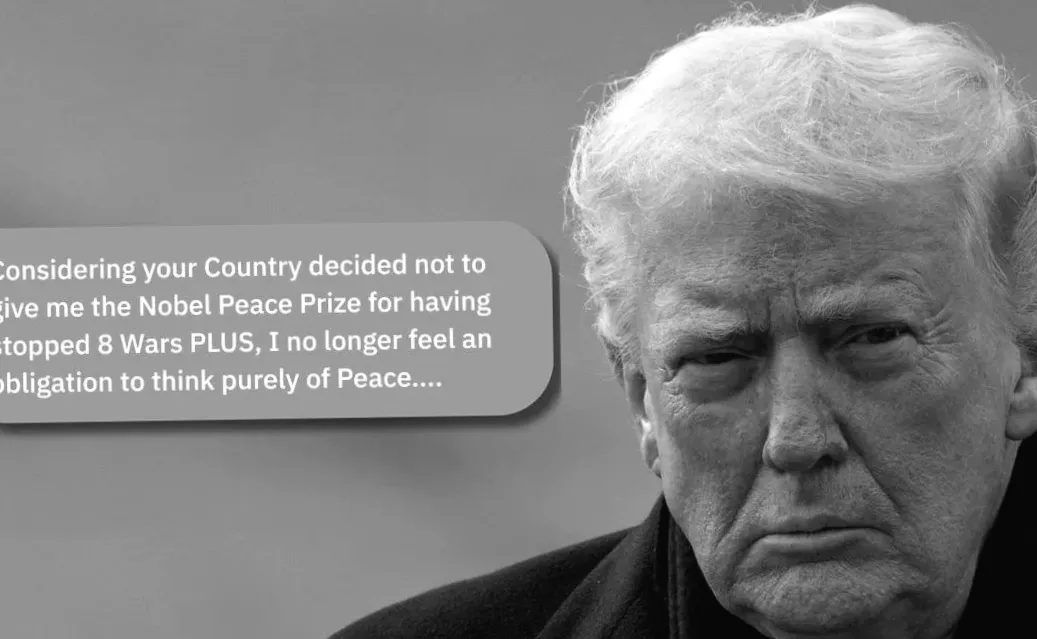 Факт-чек: Трамп пов'язав загрози Гренландії з відмовою від Нобелівської премії миру