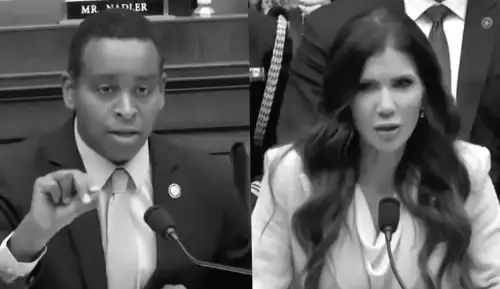 Дивіться: Демократ з палати депутатів витягує на чисту воду Крісті Ноем з прозорою угодою на 143 мільйони доларів, яку вона уклала під час напруженої слухання.