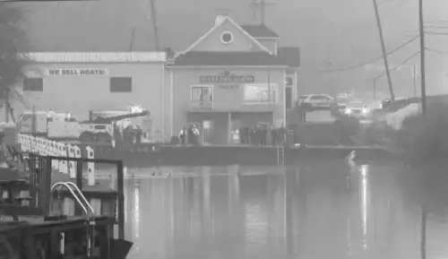 Значна поліцейська присутність у марині "Бівер Парк" в Лорейні.